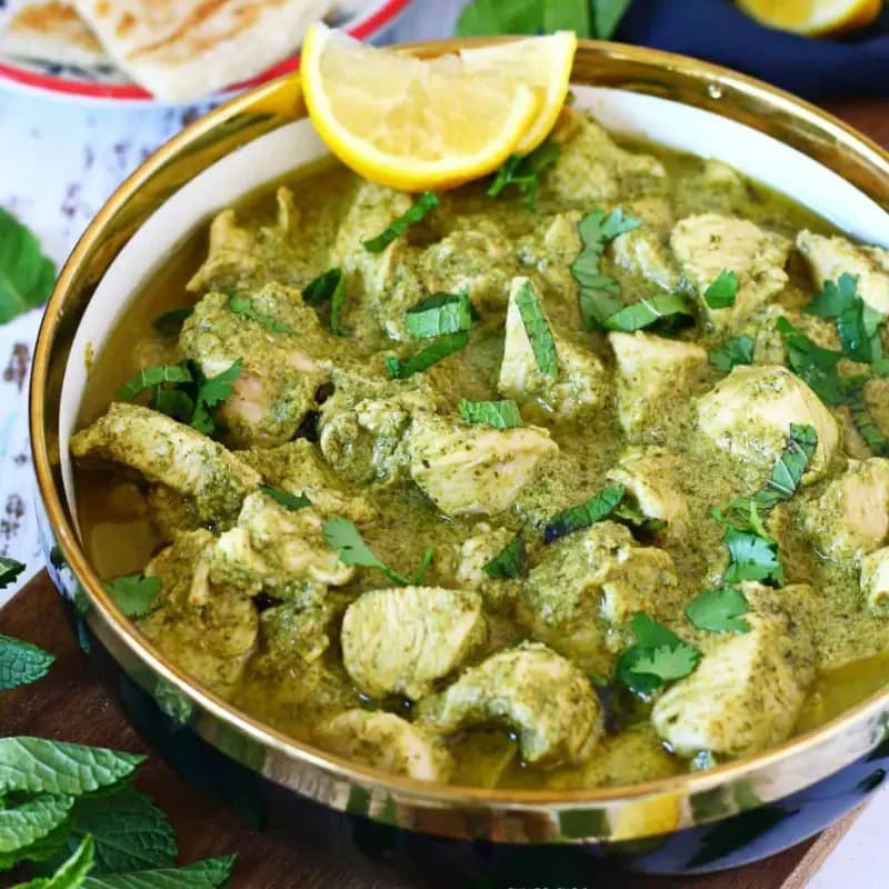 Chicken Green Karahi
