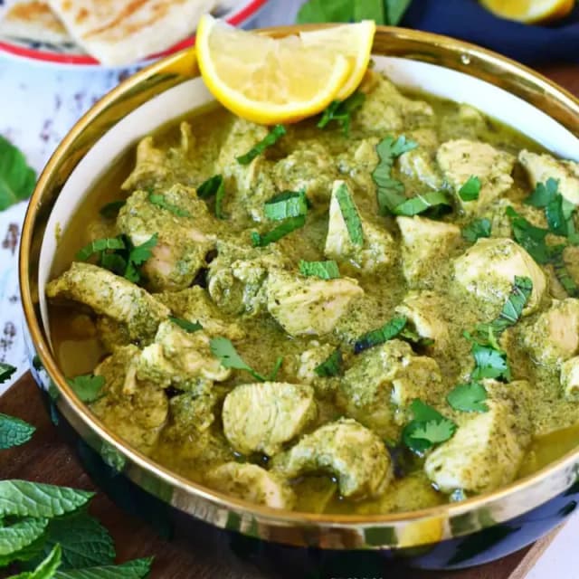 Chicken Green Karahi