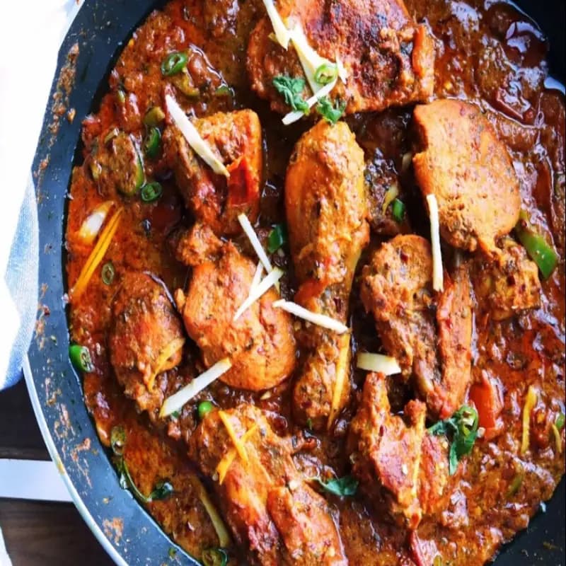 Chicken Tikkha Karahi